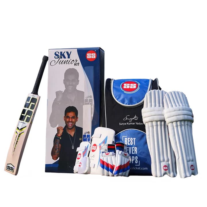 SS SKY Junior Kashmir Willow Cricket Kit